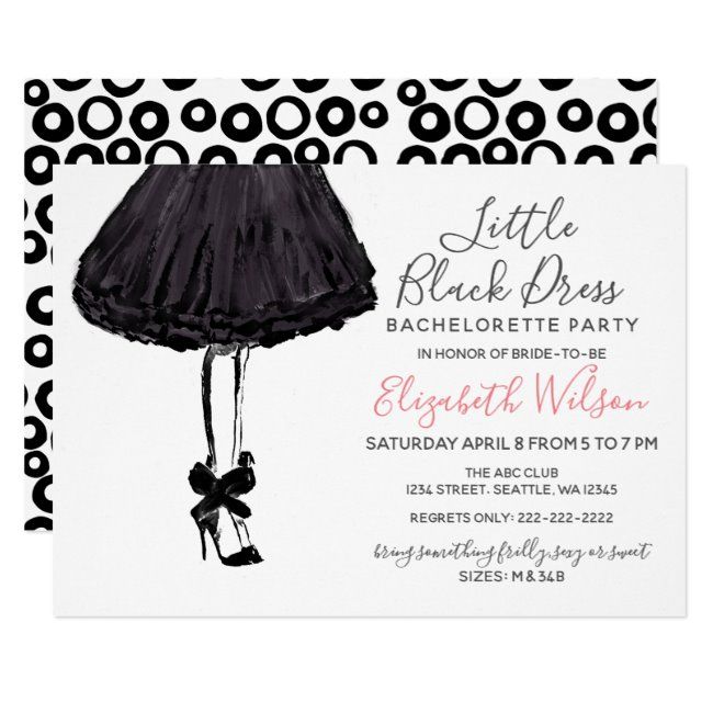 Best of Little black dress for bachelorette party