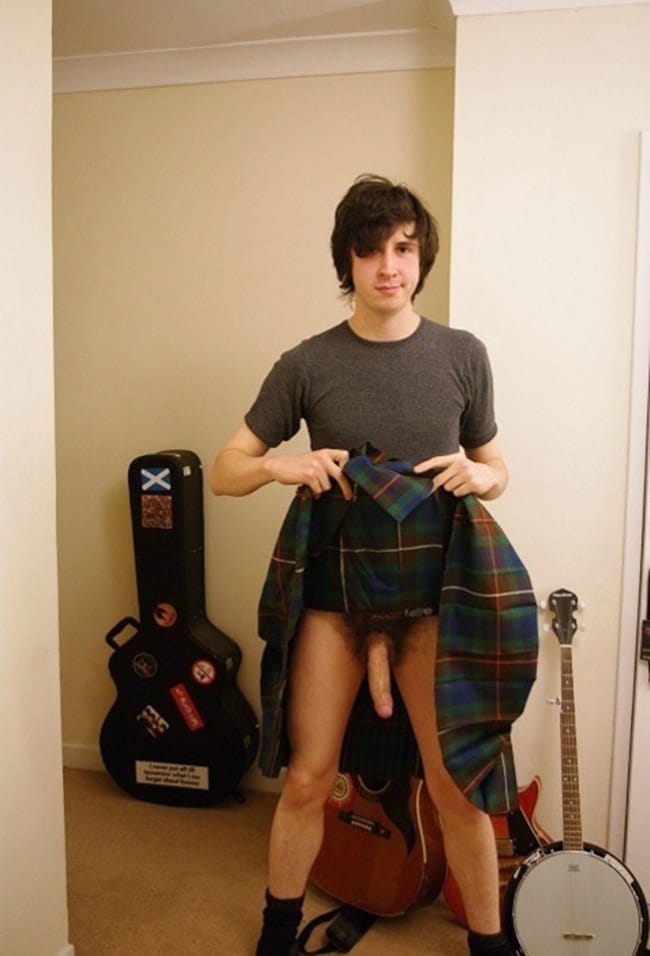 Best of Men naked in kilts