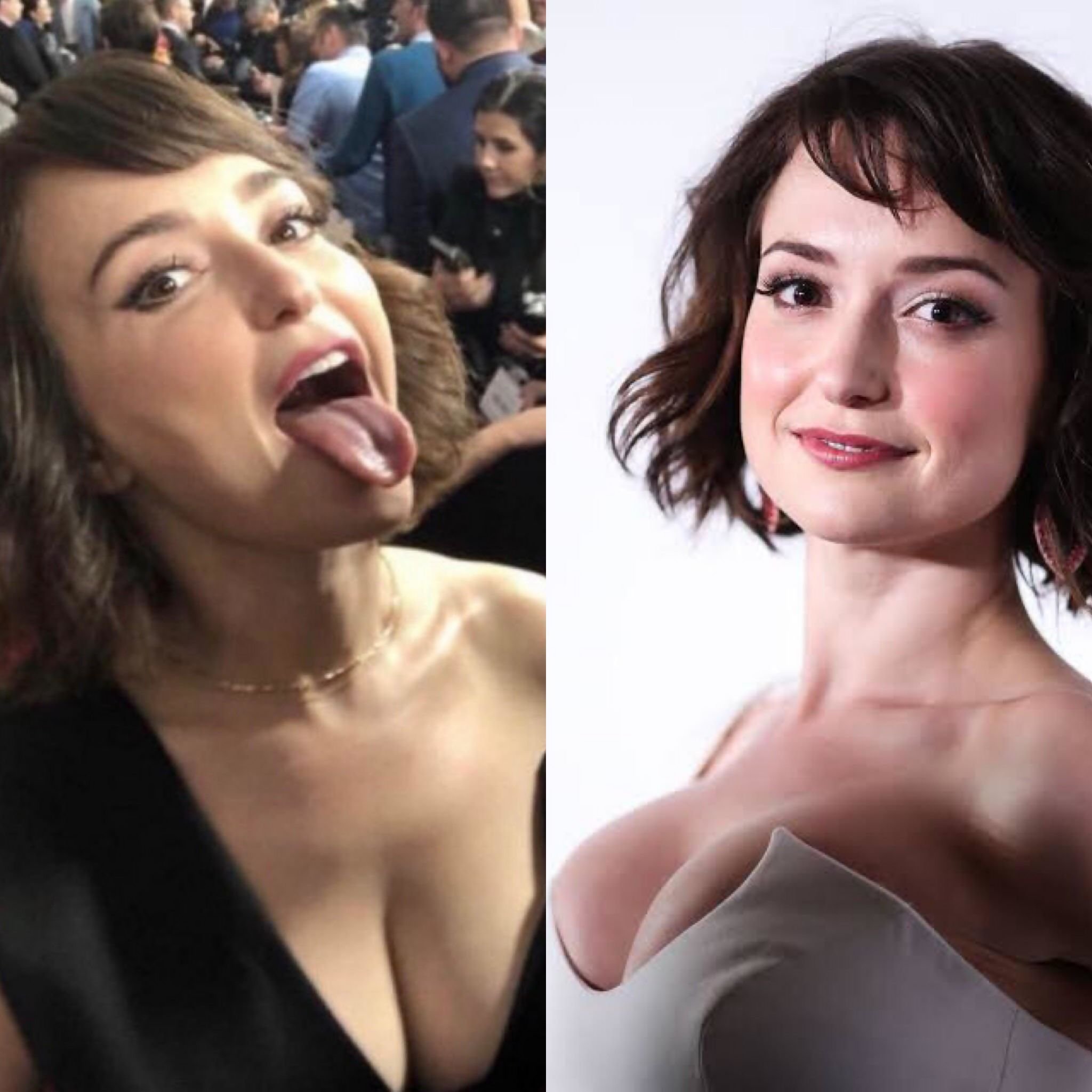 caroline saville recommends Milana Vayntrub Naked