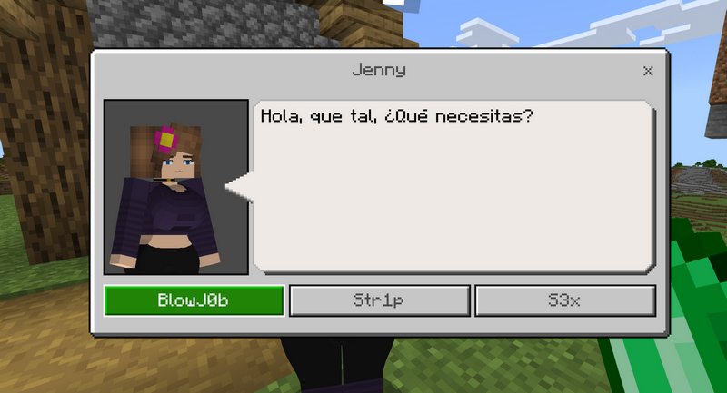 diany gonzalez recommends Minecraft Jenny Nude