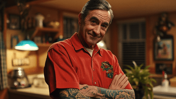 Mr Rogers Tattoos a counter