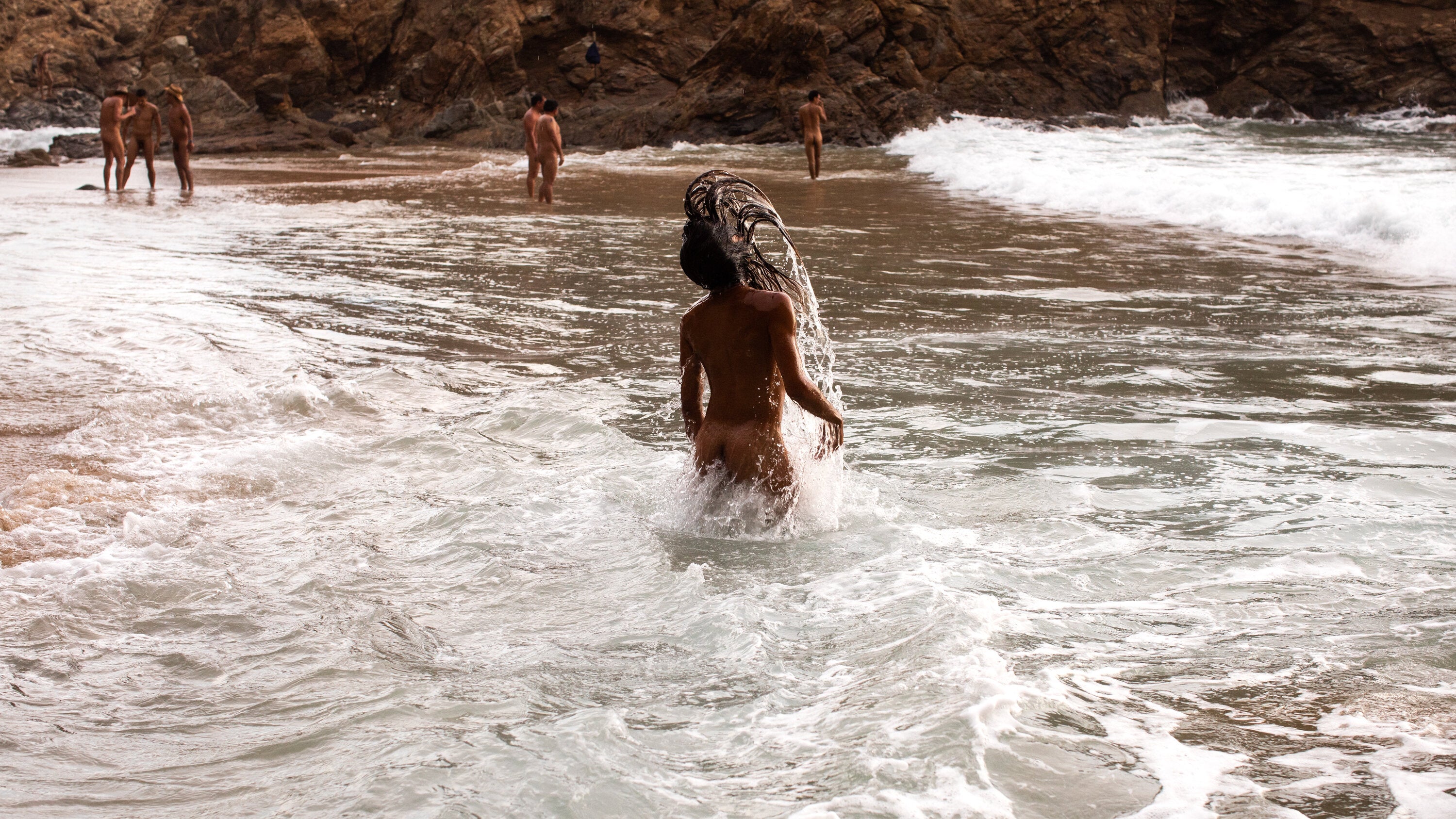 Naked Gay Guys On The Beach boy nudist