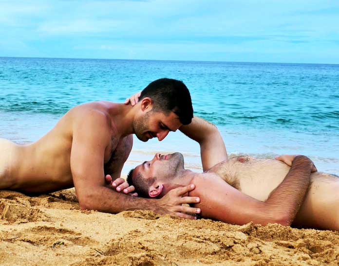 Best of Naked guys at nude beach