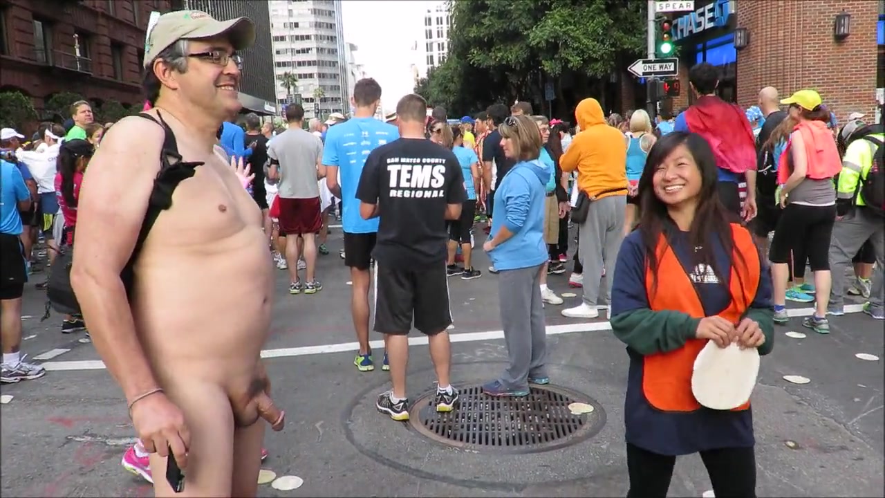 Best of Naked in public cfnm