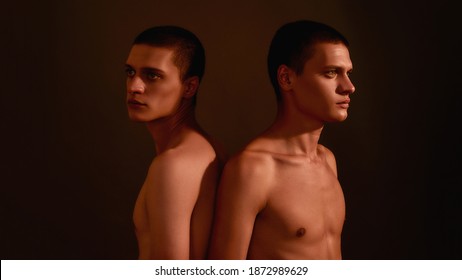 naked twin guys