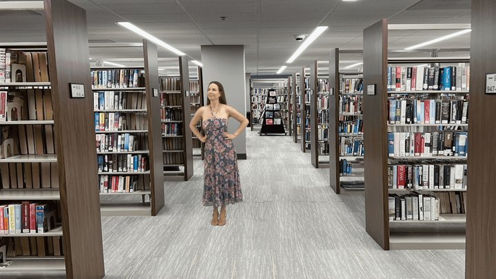 donna criner add photo nude in the library