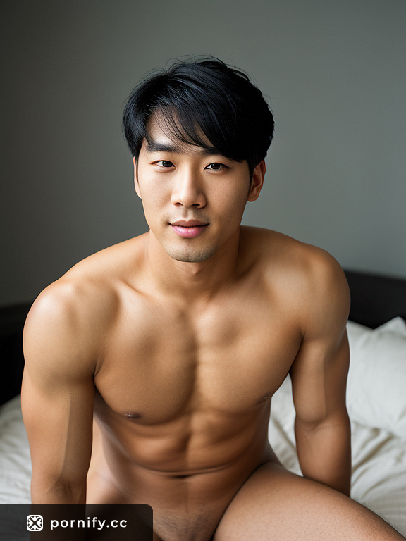 nude korean male