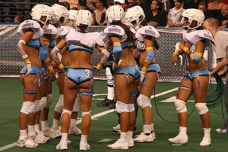 don della recommends Nude Lingerie Football League