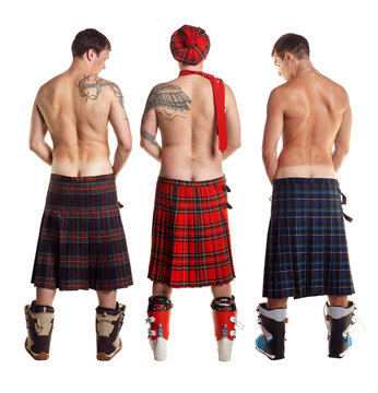 Nude Men In Kilts sensual massage