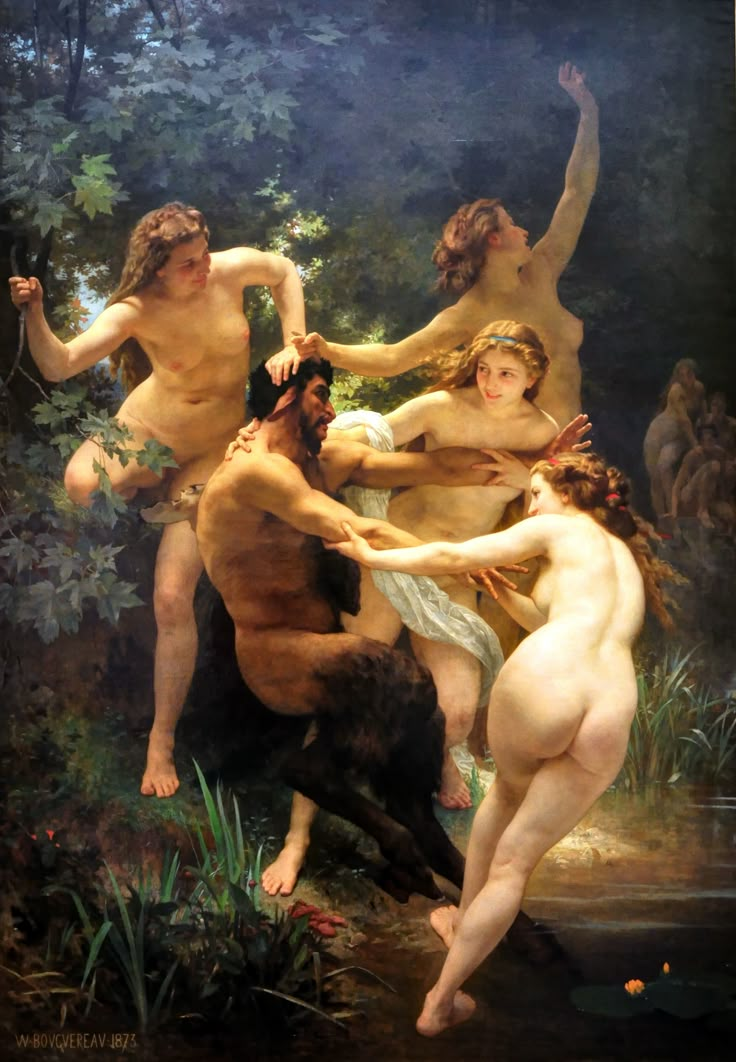 nude nymphs