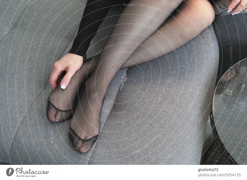 Best of Pantyhose feet in your face