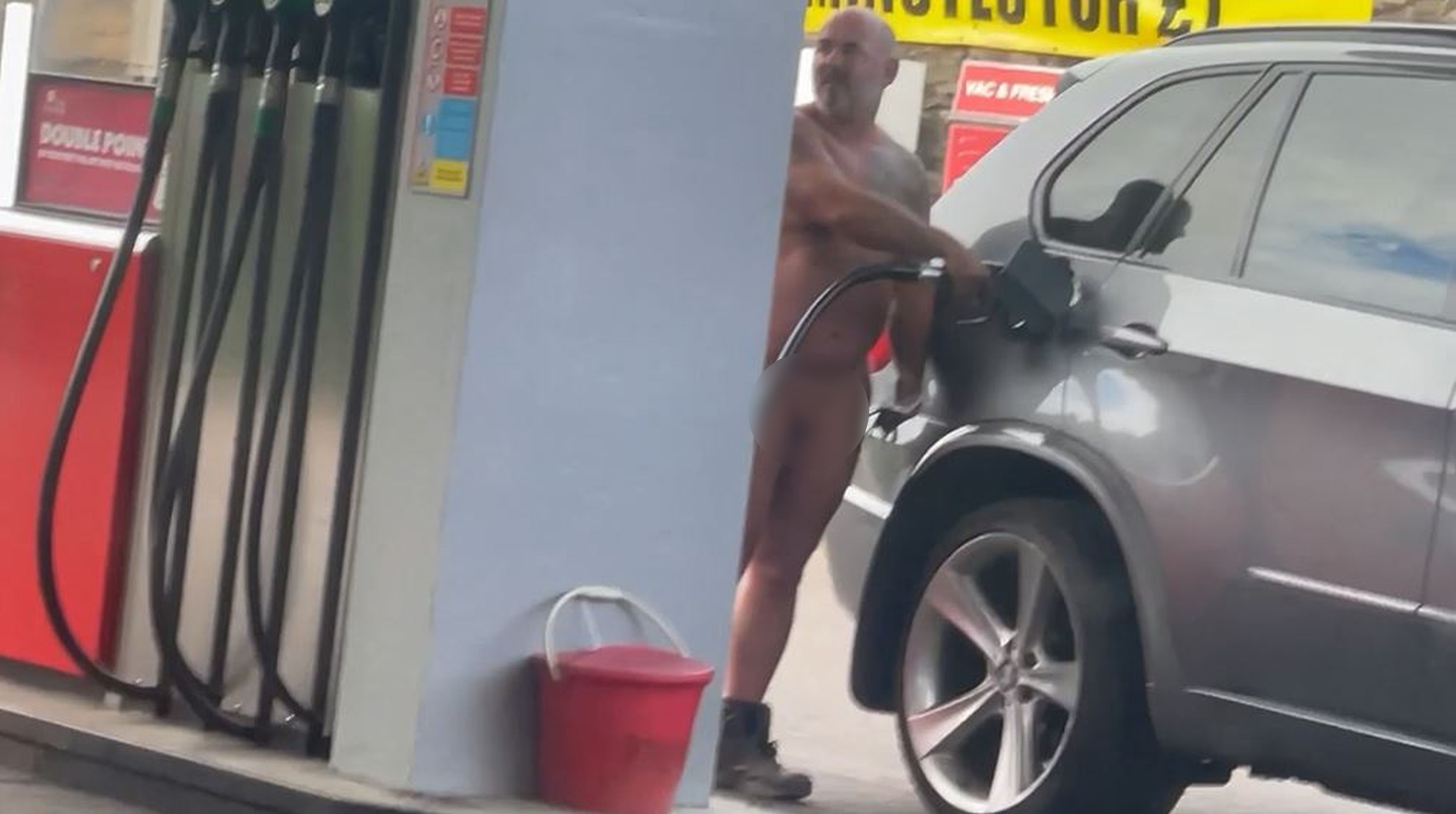 Best of Pumping gas nude