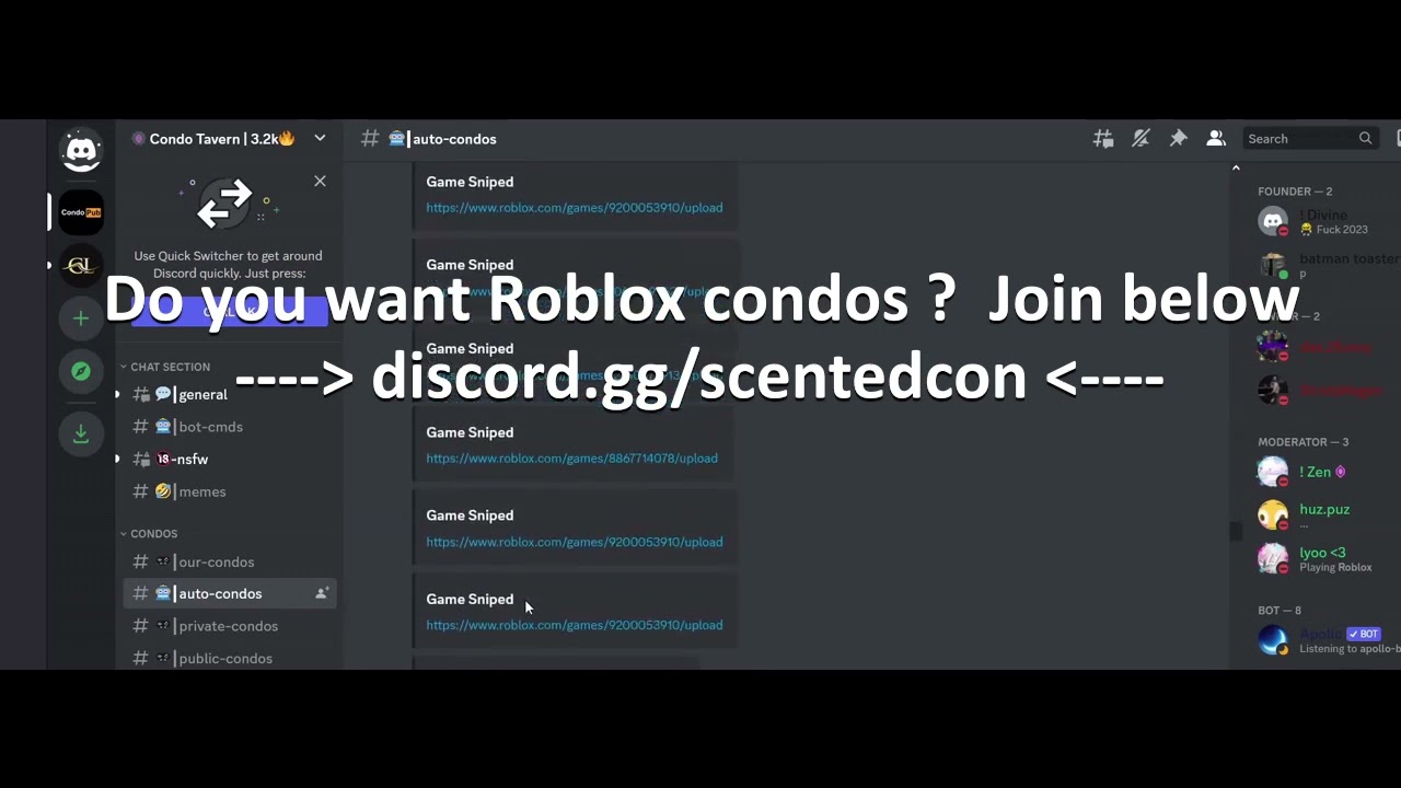 alicia chao recommends Roblox Condo Game Links