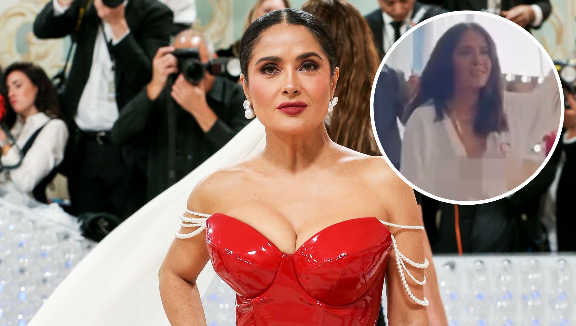 Salma Hayek Pron Video uomo varcaturo