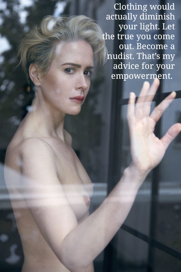 ainsley whitaker recommends Sarah Paulson Nude