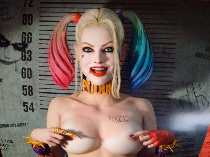 christian diamante recommends sexy harley quinn naked pic