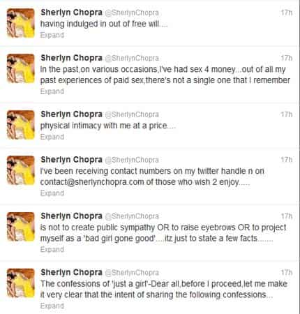 anjali batra recommends sherlyn chopra tits pic