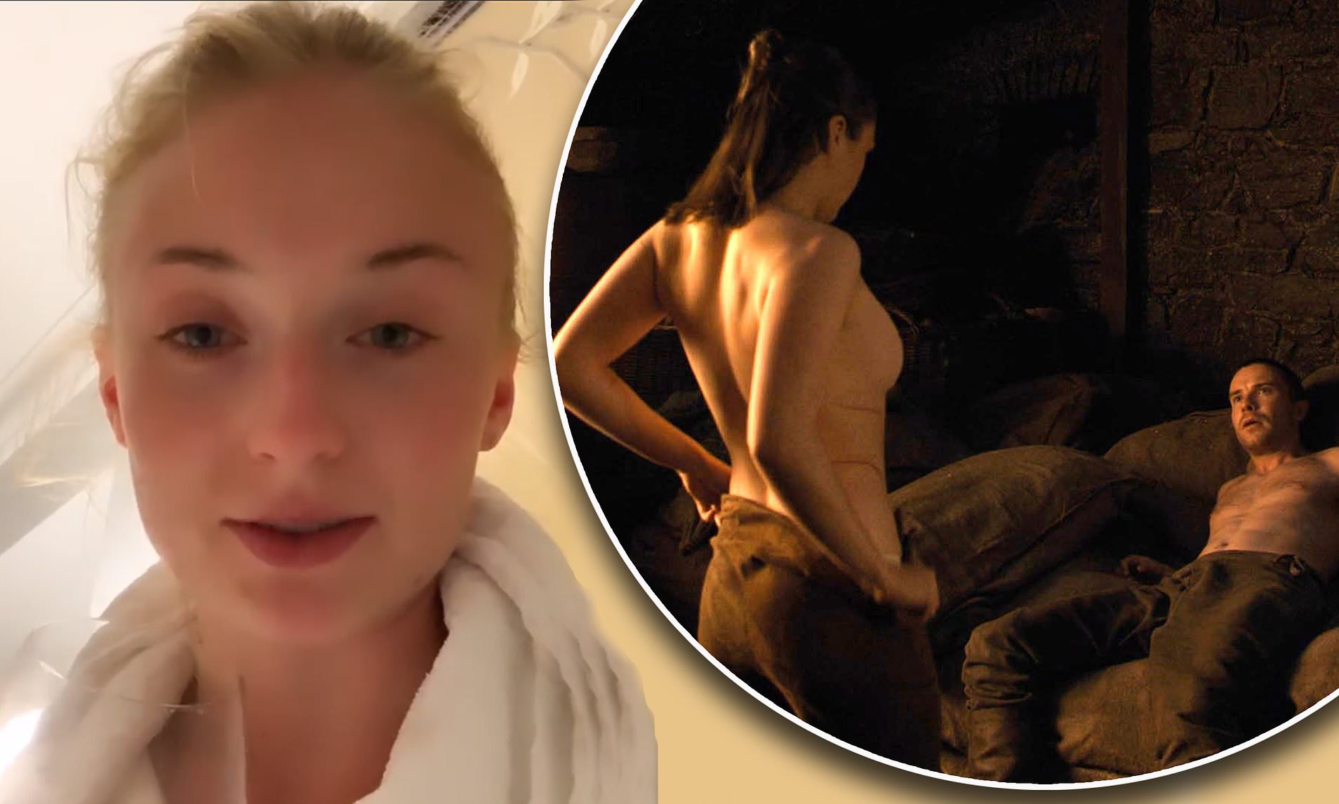 bruce m dunn recommends sophie turner nide pic