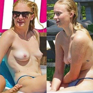 Sophie Turner Topless estate agent