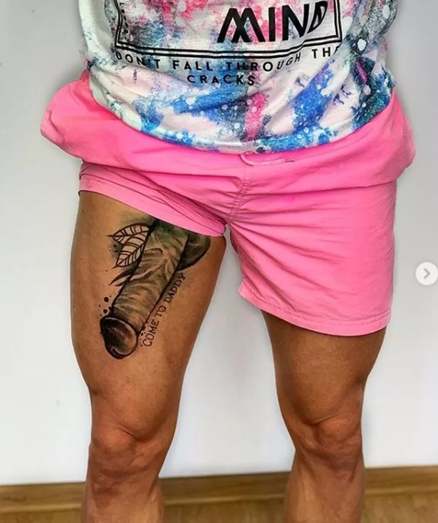 claudette wakefield share tattoo on dick photos