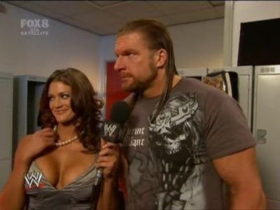 chrissy fly recommends triple h boobs pic