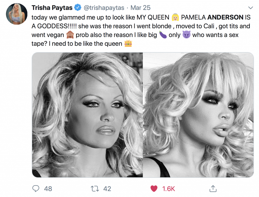 courtney mattson recommends trisha paytas tape pic