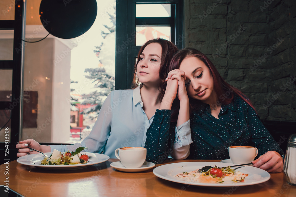 two lesbians eating each other